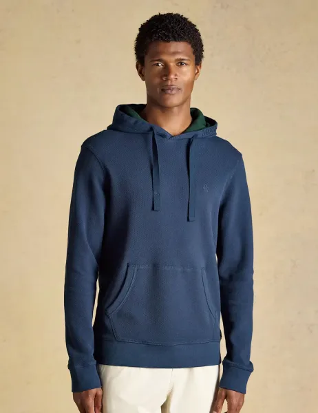 Joules Brushed Cotton Hoodie Navy
