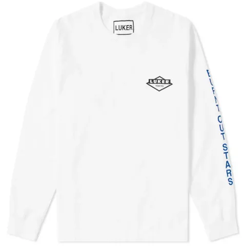 Luker by Neighborhood Long Sleeve Burnt Out Tee