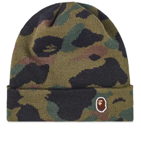 1st Camo Knit Cap