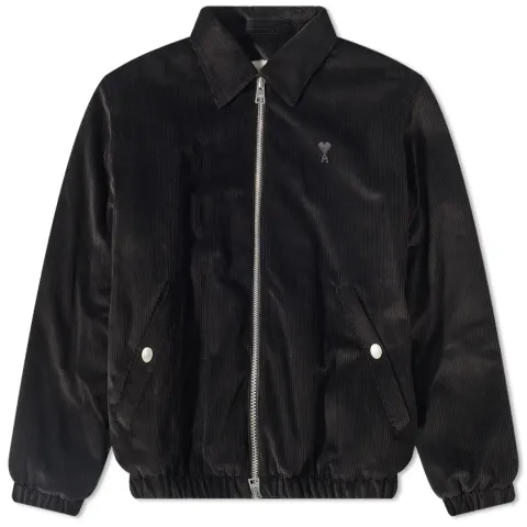 AMI Tonal Small A Heart Corduroy Jacket
