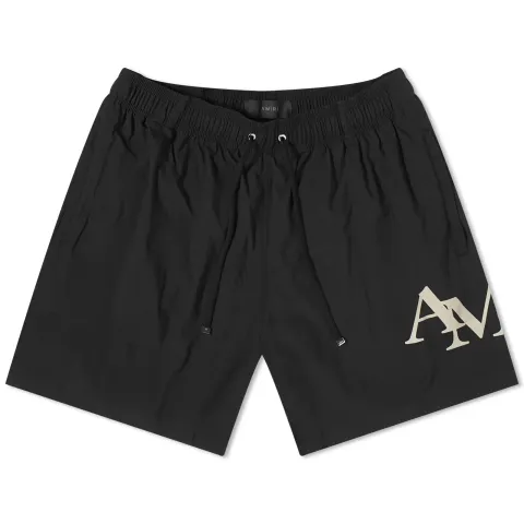 Staggered Swim Shorts