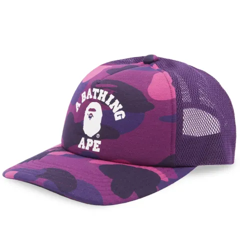 Colour Camo College Mesh Cap