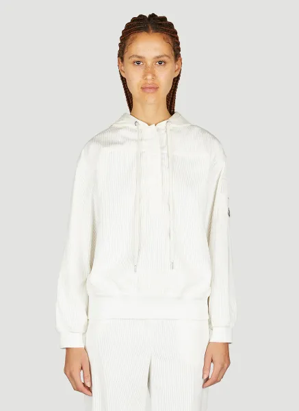Corduroy Hooded Sweatshirt