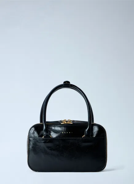 Bauletto Small Leather Handbag