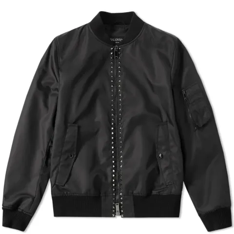 Rockstud Untitled Bomber Jacket