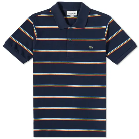 Retro Stripe Polo