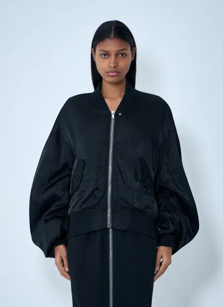 Oversized Bomber Jacket