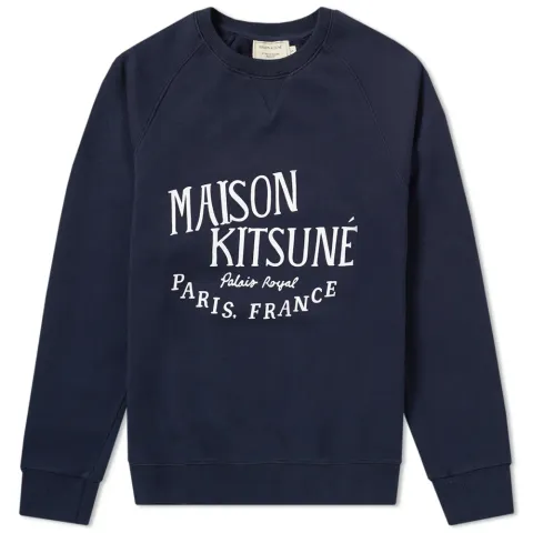 Maison Kitsuné Palais Royal Crew Sweat