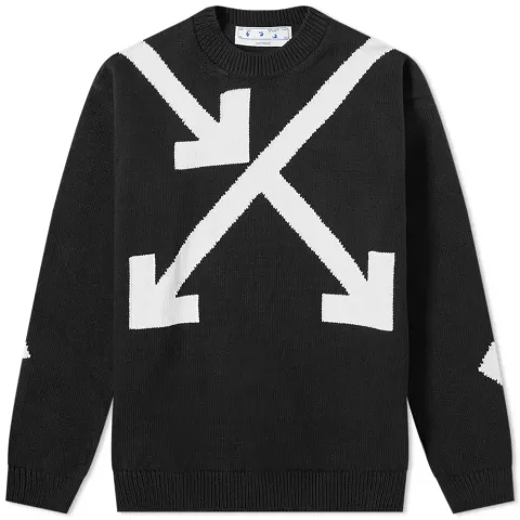 Twisted Arrows Knit Crewneck