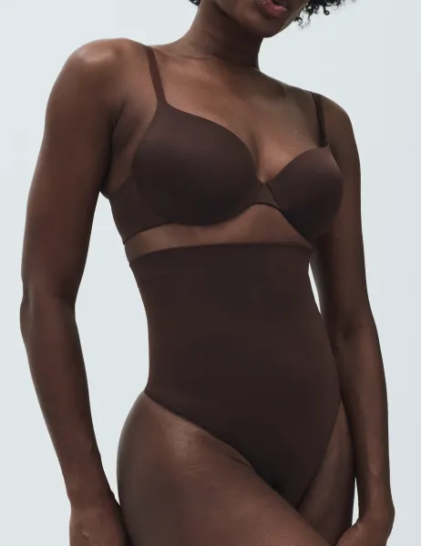 Body by M&S Body Sculpt Seamless High Waist Thong Zircon