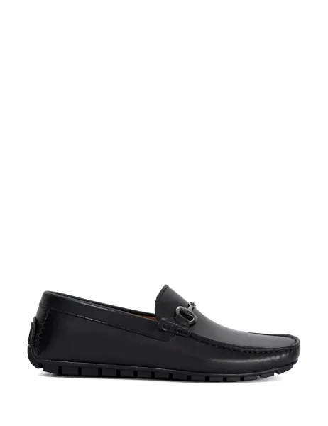 Dune London Suede Slip On Loafers