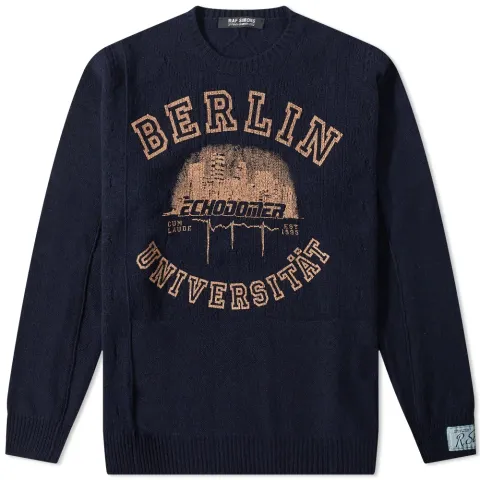 Berlin Print Oversized Knit