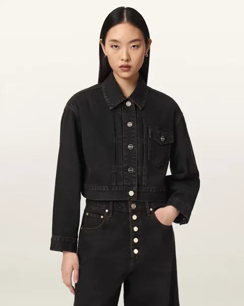 Blink Cropped Denim Jacket