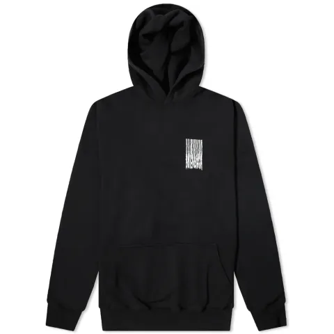 Barcode Logo Oversized Hoody