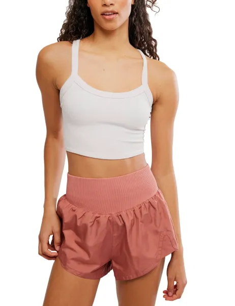 FP Movement Carpe Diem Sports Shorts Dark Orange