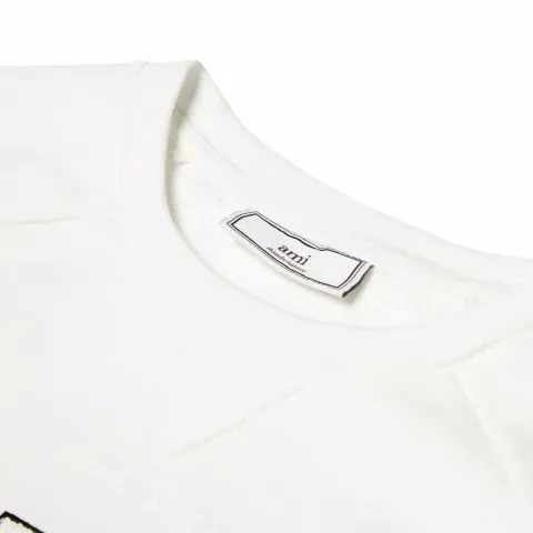 AMI Applique Logo Crew
