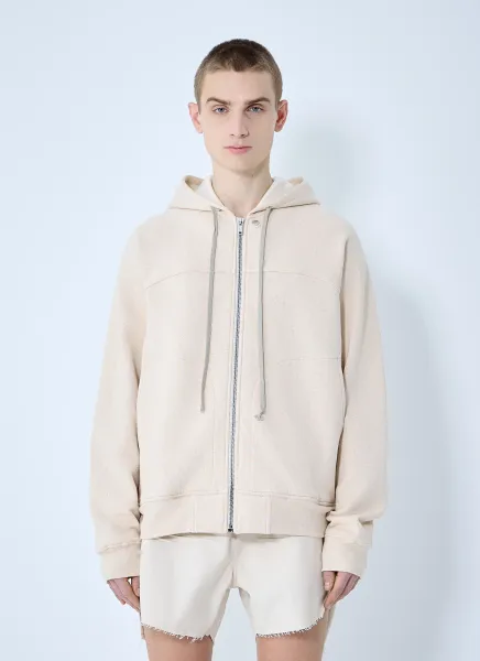 Zip-Up Hooded Sweatshirt