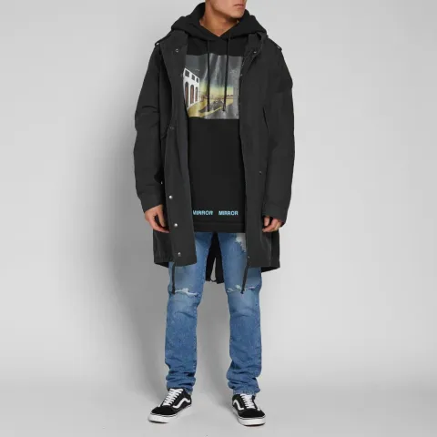 Diagonals Silver Chirico Hoody