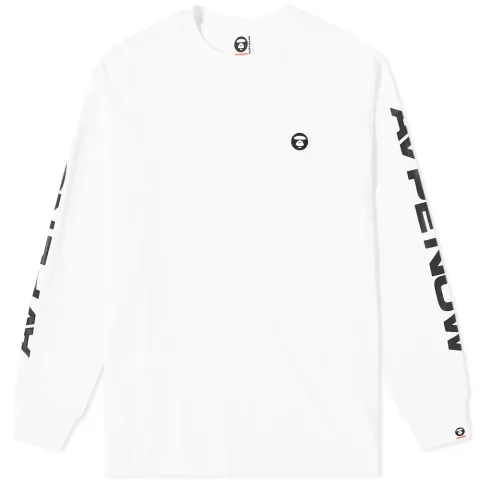 AAPE Long Sleeve Logo Arm T-Shirt