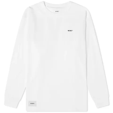 Long Sleeve Stencil Logo T-Shirt