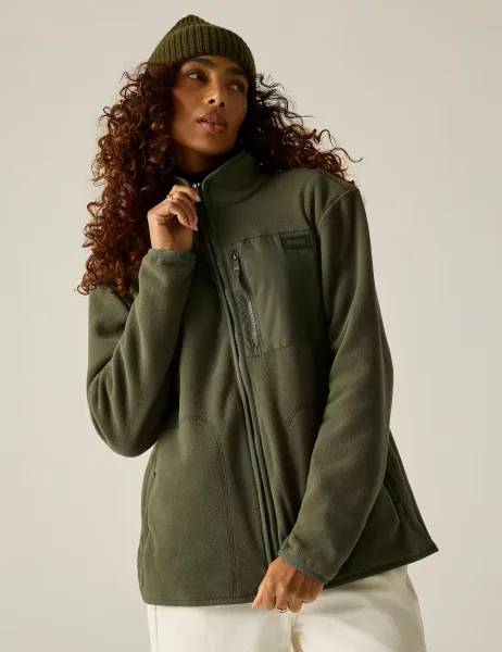 Regatta Frankie Full Zip Fleece Khaki