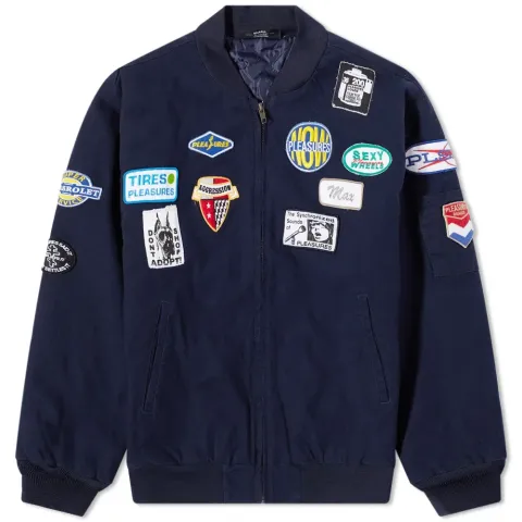 Patch Mechanic Bomber Jacket