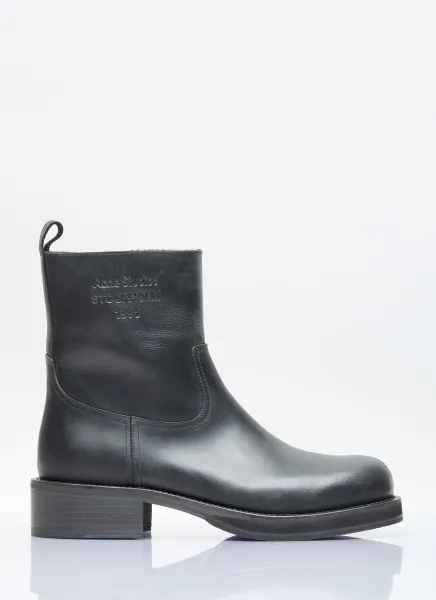 Leather Waxed Boots