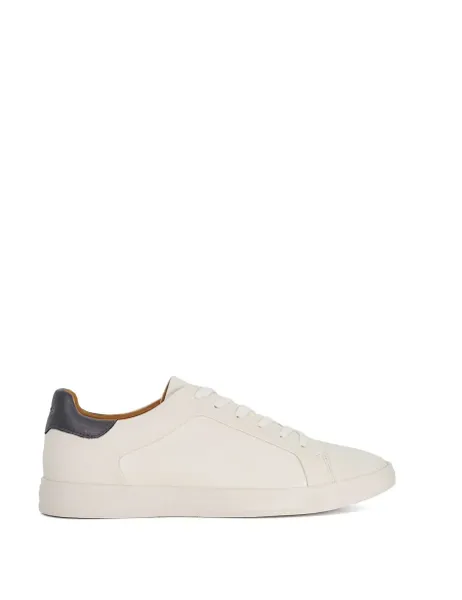 Dune London Lace Up Trainers White