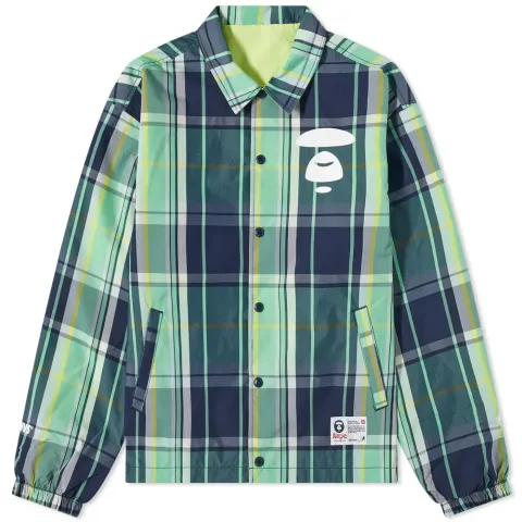 AAPE Plaid Coach Jacket