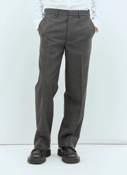 Marled Wool Pants
