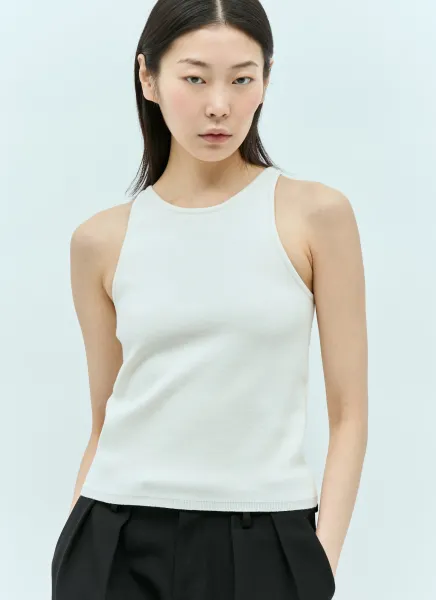 Vanisé Wool Halter-Neck Top