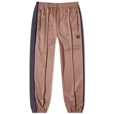 Poly Smooth Zipped Track Pant