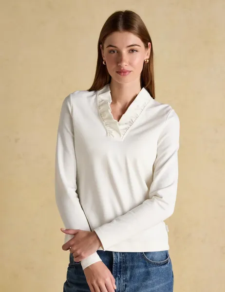 Joules Jersey Top Cream