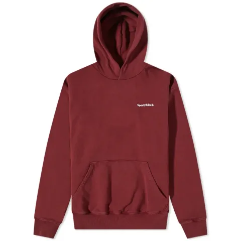 Serif Logo Hoodie