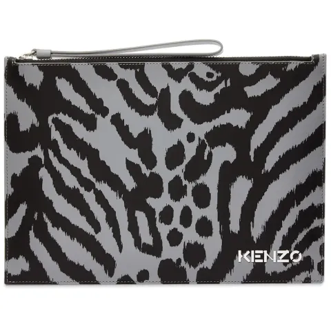 x Kansai Yamamoto Leopard Print Document Holder