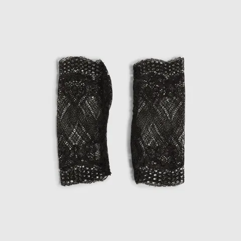 River Island Lace Fingerless Gloves