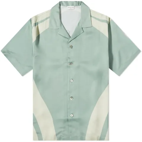 Cassi Back Print Vacation Shirt