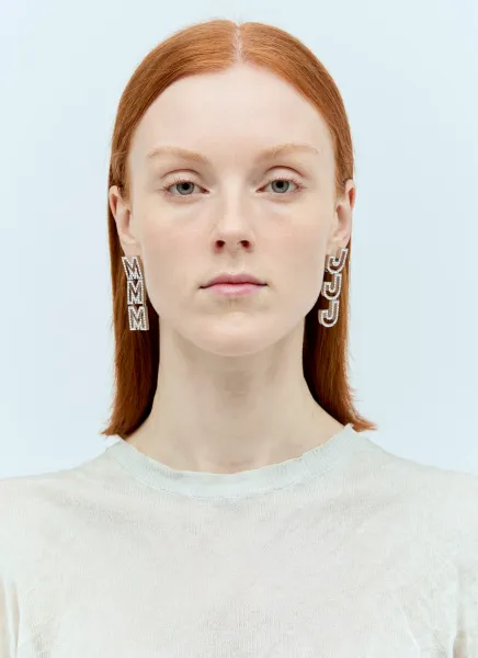 MJ Logo Earrings