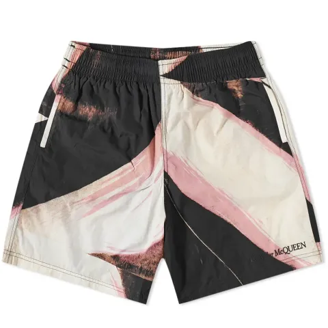 Brush Stroke Swim Shorts