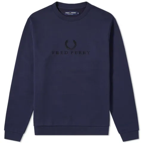 Fred Perry Embroidered Sweat