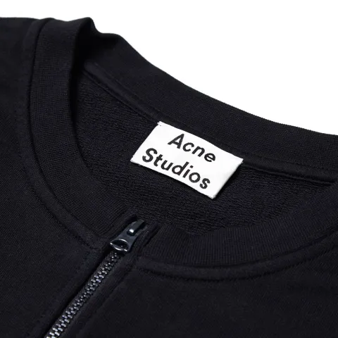Casey Box Zip Bomber Sweat