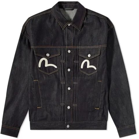 Back Emboidery Raw Type 1 Denim Jacket