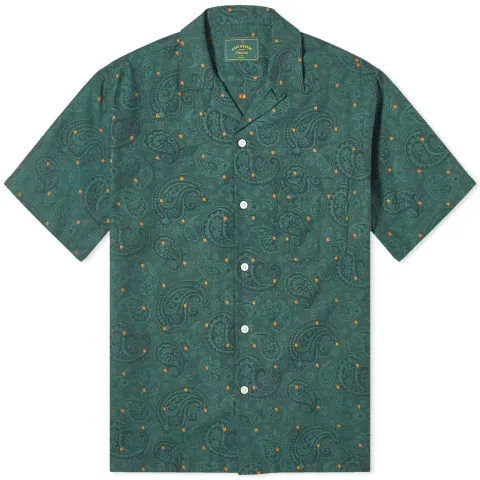 Paisley Jacquard Vacation Shirt