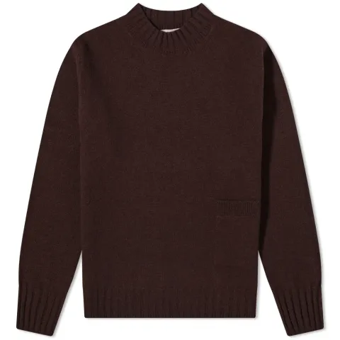 Single Pocket Crew Knit