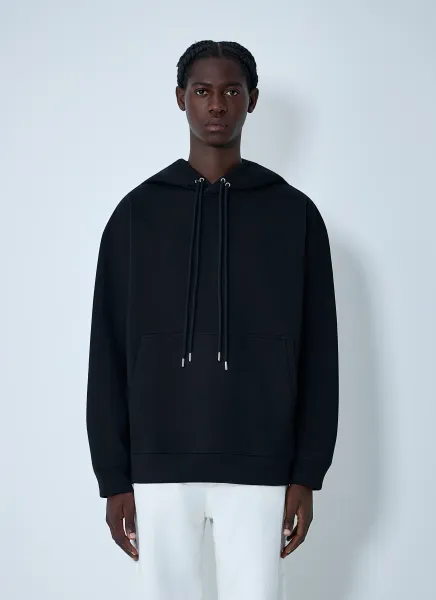 Cotton Hooded Sweatshirt