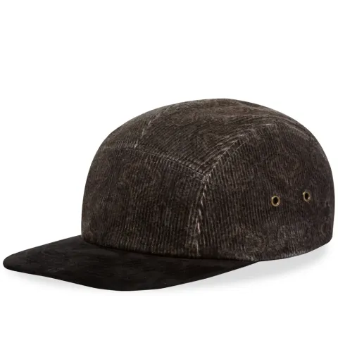 5 Panel Corduroy Print Cap