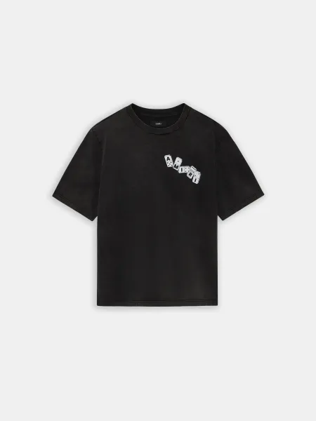 DOMINO TEE - Black