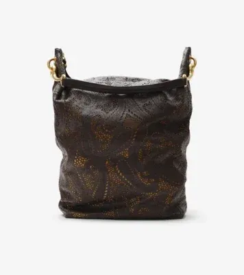 Large Bridle Tote in Peat brown - Women, Leather