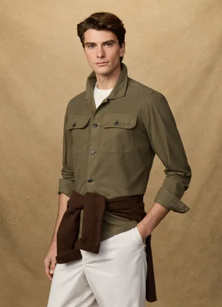 Cotton Twill Overshirt