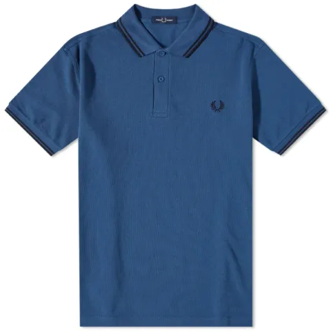 Authentic Slim Fit Twin Tipped Polo
